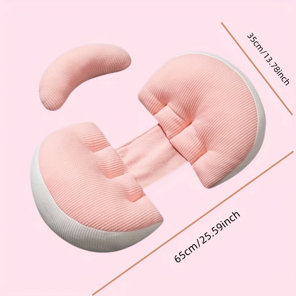Maternity Pillow Abdominal Support Cushion Machine Washable Pregnancy Pillow Side Sleepers Pregnancy Body Pillows - Image 4
