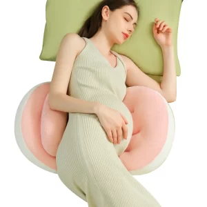 Maternity Pillow Abdominal Support Cushion Machine Washable Pregnancy Pillow Side Sleepers Pregnancy Body Pillows