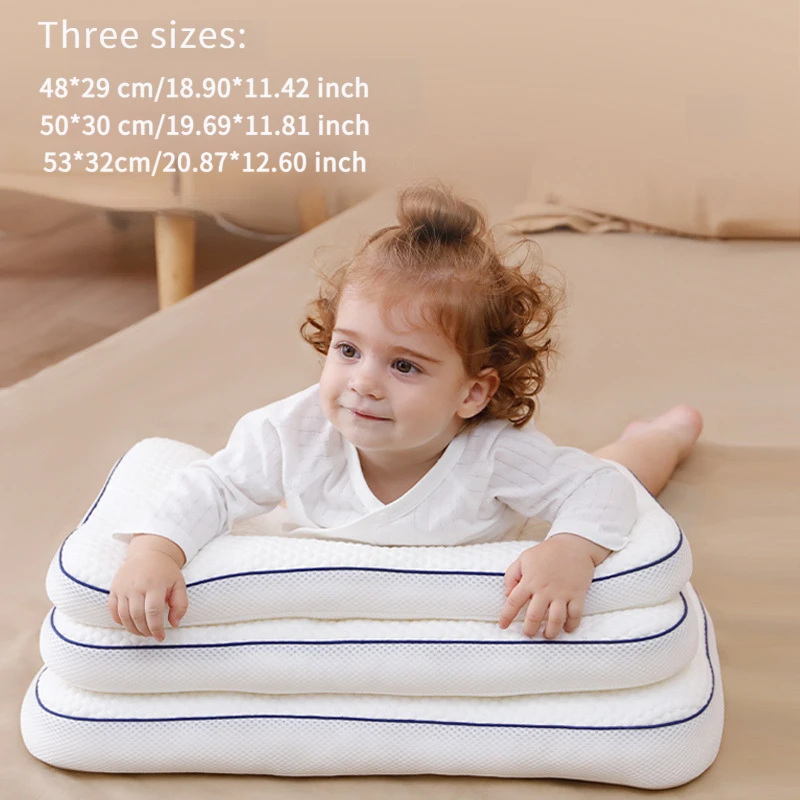 Kids Pillow Four-Season Universal Pillow for Babies Breathable Pillow Specially for Kindergarten Primary School Students - Image 3