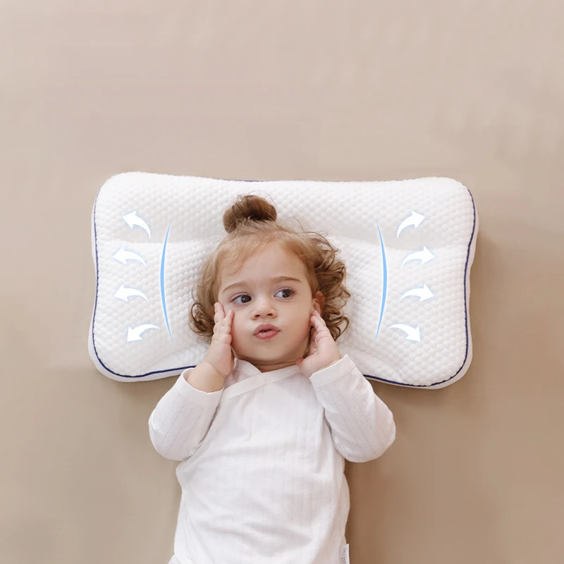 Kids Pillow Four-Season Universal Pillow for Babies Breathable Pillow Specially for Kindergarten Primary School Students - Image 2