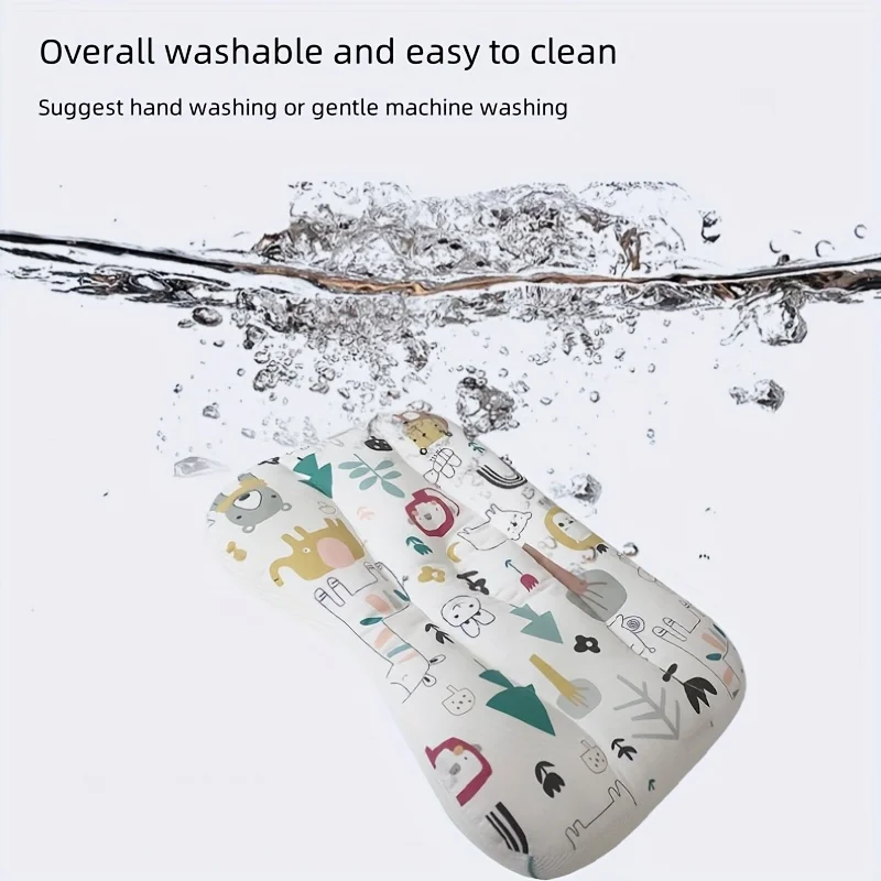 Children's Pillow with Pillowcase Machine Washable Baby Pillow Cute Cartoon Print ideal Baby Birth Gift - Image 4